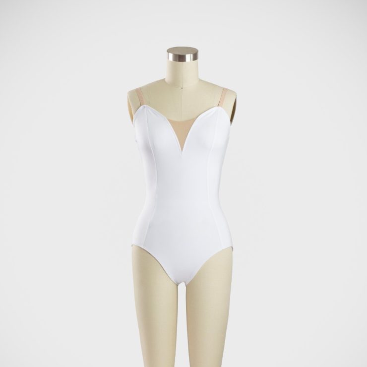 Classic Leotard - Nude Insert Standard - Front View