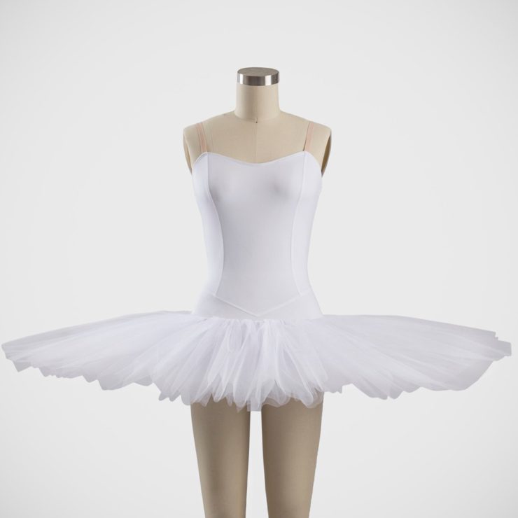 Classical Tutu with Bodice - 7 Layer Net Skirt - Front View