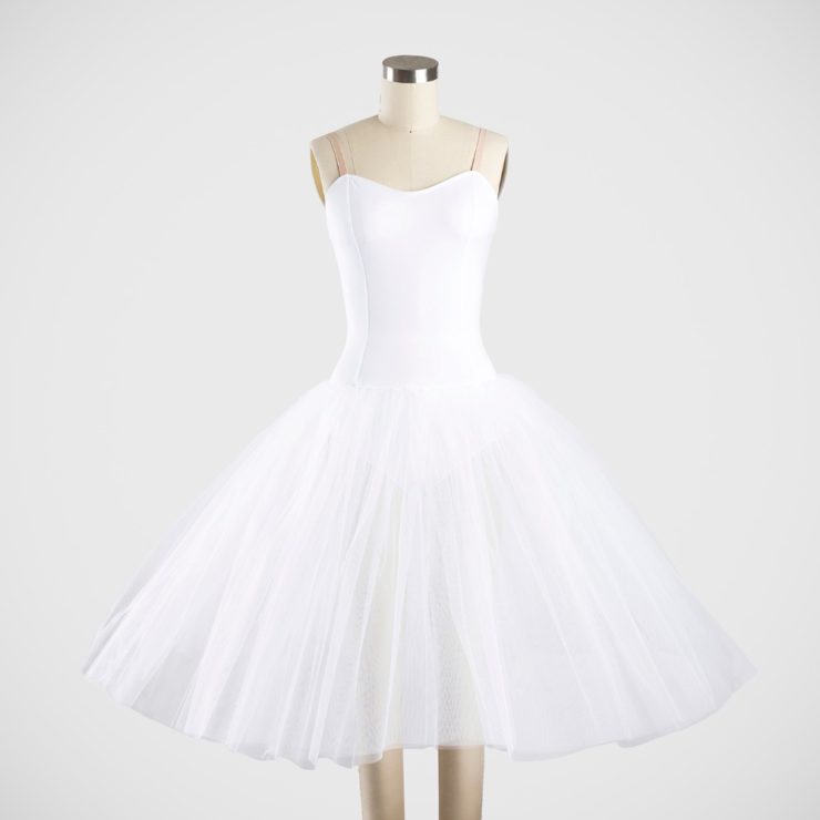 Degas Tutu with Bodice - 3 Layer Skirt - Front View