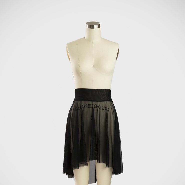 Mesh Circle Skirt - Balletic - Front View