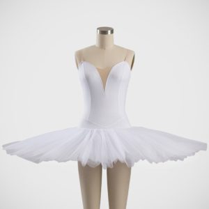 Performance Tutu with Bodice - 10 Layer Net Skirt - Nude Insert Deep - Front