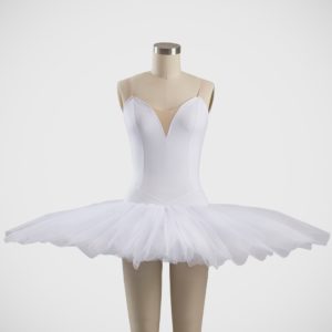 Performance Tutu with Bodice - 10 Layer Net Skirt - Nude Insert Standard - Front