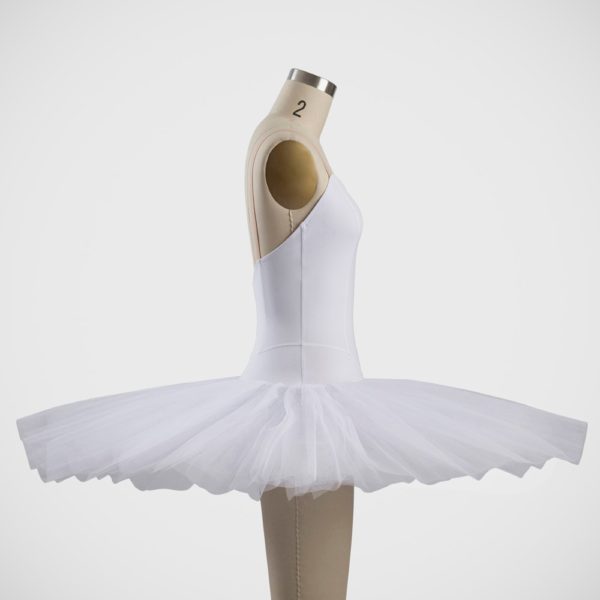 Classical Tutu with Bodice - 7 Layer Net Skirt - Side View Classical Tutu with Bodice - 7 Layer Net Skirt - Side View