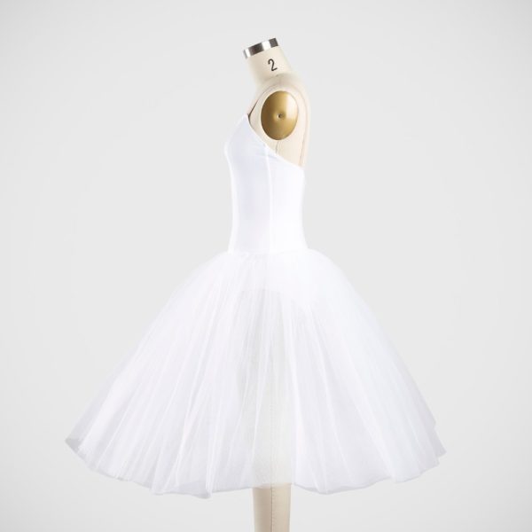 Degas Tutu with Bodice - 3 Layer Skirt - Nude Insert Standard - Side View