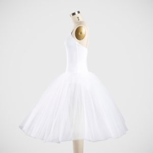 Degas Tutu with Bodice - 3 Layer Skirt - Side View