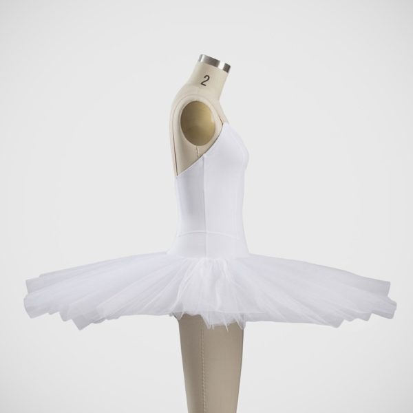 Performance Tutu with Bodice - 10 Layer Net Skirt- Nude Insert Deep - Side Performance Tutu with Bodice - 10 Layer Net Skirt- Nude Insert Deep - Side