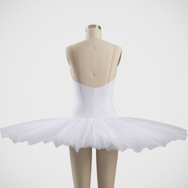 Classical Tutu with Bodice - 7 Layer Net Skirt - Back View Classical Tutu with Bodice - 7 Layer Net Skirt - Back View