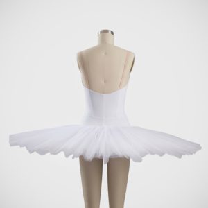 Classical Tutu with Bodice - 7 Layer Net Skirt - Nude Insert Standard - Back View